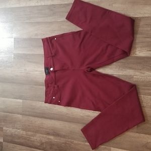 CELEBRITY PINK BURGANDY BOTTOMS NWOT